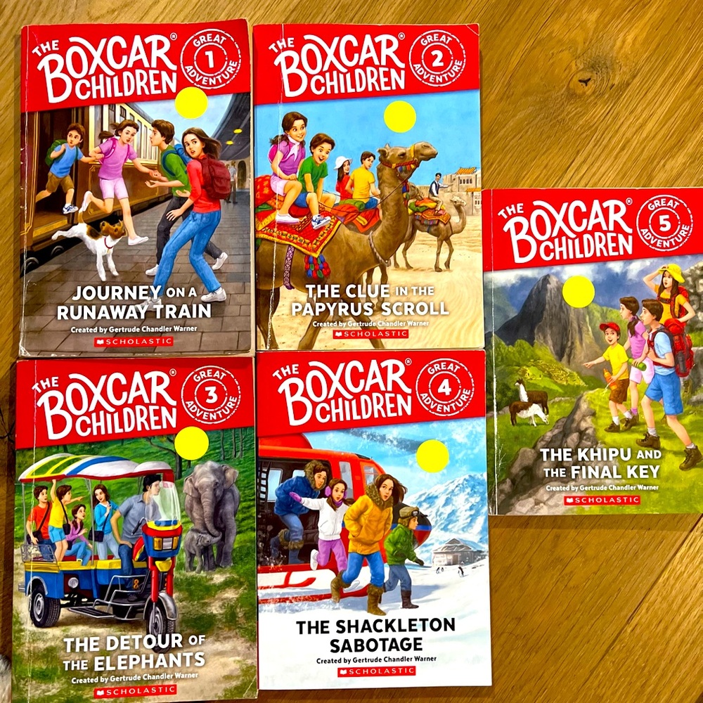 Box Car Children. Books 1-5